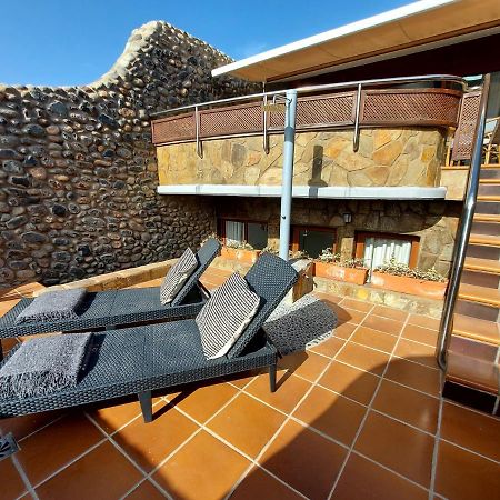 Villa Happiness - Luxury Chalet With Sea View ลาสปัลมาส เด กรานคานาเรีย ภายนอก รูปภาพ