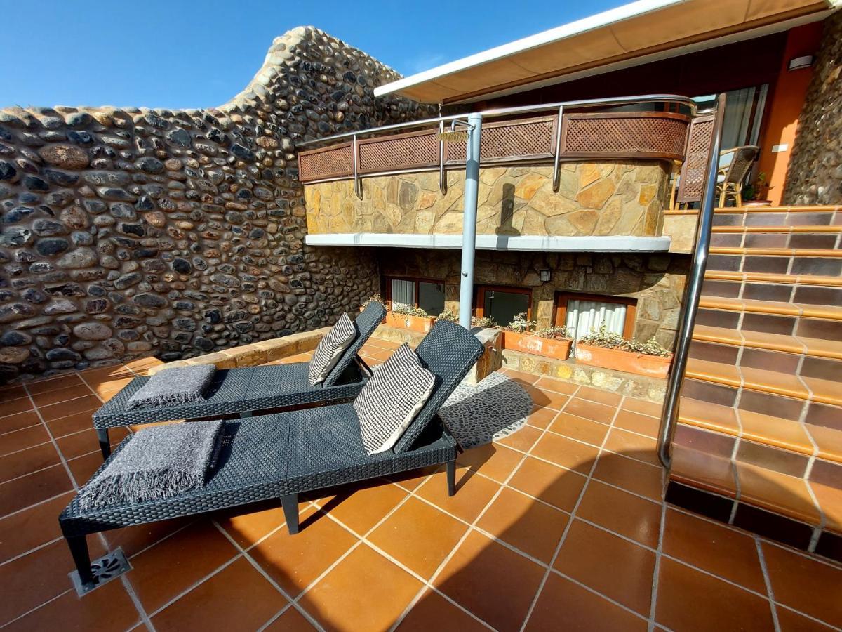 Villa Happiness - Luxury Chalet With Sea View ลาสปัลมาส เด กรานคานาเรีย ภายนอก รูปภาพ